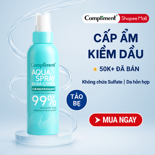 [Chính Ngạch]Xịt khoáng Compliment Xanh 200ml