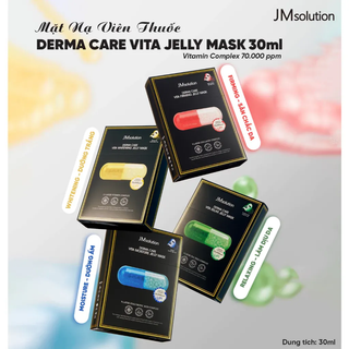 [Hàng Full tem]Mặt nạ JM Solution viên thuốc (hộp 10 miếng)