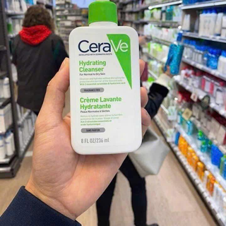 [Hàng CTY]Sữa rửa mặt Cerave 236ml da khô