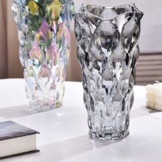 Lọ Hoa Thuỷ Tinh Rẻ YH 25cm ( thùng mix màu ) ( THÙNG 12C )