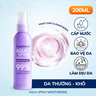 [Chính Ngạch]Xịt khoáng Compliment Tím 200ml