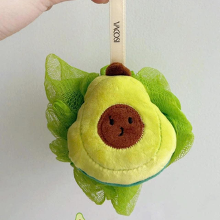 [Chính Hãng]Bông tắm Vacosi BP61-02 (trái bơ)