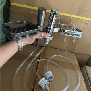 Bộ vòi bơm hút nước rửa chén gắn bồn rửa