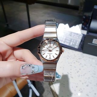 XẢ NHANH ĐỒNG HỒ NAM NỮ TRUNG CẤP ÔMEGHA DÂY THÉP KHOÁ BƯỚM