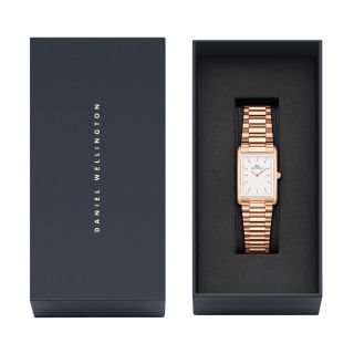 ĐỒNG HỒ NỮ CAO CẤP DANIEL W BOUND DÂY THÉP MẶT CN MÁY NHẬT FULLBOX TEM