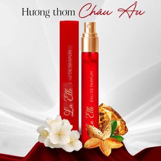 {Hộp 2 chai cao cấp} Nước Hoa Nữ La Elle - Miss Europe Secret công nghệ EU Nano từ Châu Âu Chai 10ml thơm quyến rũ sang trọng lưu hương lâu đến 12h
