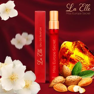 {Hộp 2 chai cao cấp} Nước Hoa Nữ La Elle - Miss Europe Secret công nghệ EU Nano từ Châu Âu Chai 10ml thơm quyến rũ sang trọng lưu hương lâu đến 12h