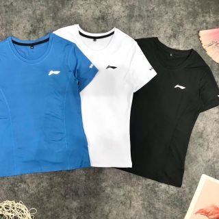 Áo nữ vải mè Lining nhẹ thoáng mát