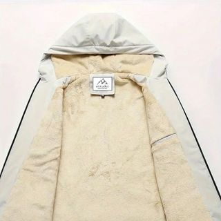 Áo khoác du lót lông moi 2025