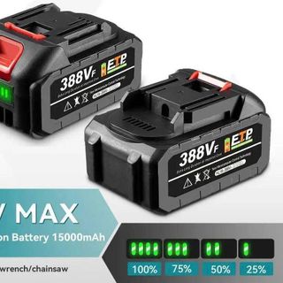 PIN SẠC MÁY KHOAN 10 CELL CHÂN PHỔ THÔNG CÓ ĐÈN