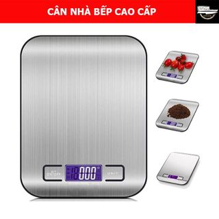 CÂN ĐIỆN TỬ NHÀ BẾP 5KG MẶT NHÔM