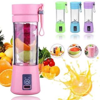 MÁY XAY SINH TỐ 6 LƯỠI CẦM TAY SẠC PIN