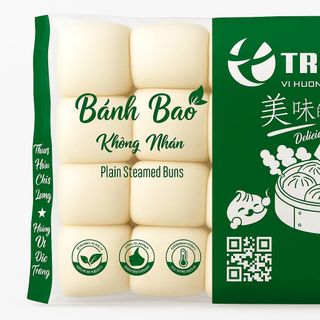Bánh bao không nhân(gói 480g)