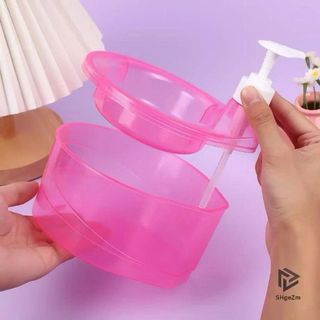 Hộp Đựng Nước Rửa Chén Vòi Nhấn Kèm Miếng Rửa Chén 2 Trong 1