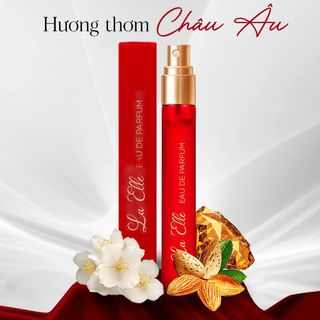 {Gift - Hộp 2 chai cao cấp} Nước Hoa Nữ La Elle - Miss Europe Secret công nghệ EU Nano từ Châu Âu Chai 10ml thơm quyến rũ sang trọng lưu hương lâu đến 12h