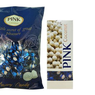 Kẹo socola PINK Coconut nhân kem dừa 163g