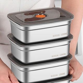 HỘP ĐỰNG THỰC PHẨM INOX 304 1200ML