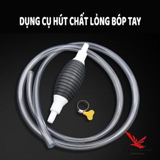 Vòi bơm hút chất lỏng, Ống bơm hút chất lỏng bóp tay tiện lợi