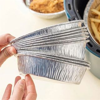 THÙNG 1000C KHAY BẠC LÓT NỒI CHIÊN SIZE 22