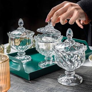 HỦ MỨT TẾT CÓ CHÂN DELI 1045