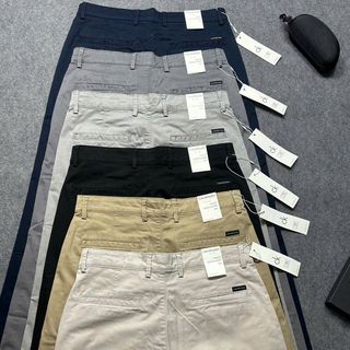 Quần dài kaki nam. vải đồng chất , hàng nhà máy  phų kiện xuất xịn