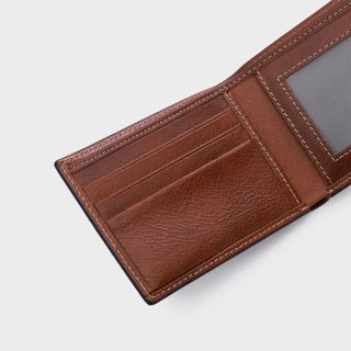 Ví Dáng Ngang Da Bò Nhỏ Gọn Tiện Lợi DFA249