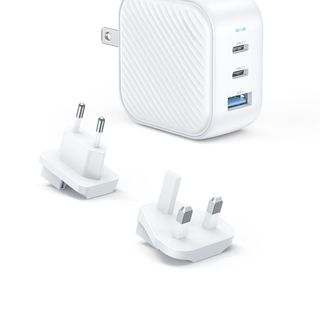 SẠC INNOSTYLE GAN MINICUBE 2C1A 65W (GỒM PHÍCH CẮM CHUYỂN ĐỔI UK/EU/AU) – IC65GWHT