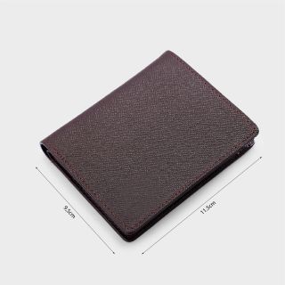 Ví Dáng Đứng DFB252 Da Bò Nhiều Ngăn