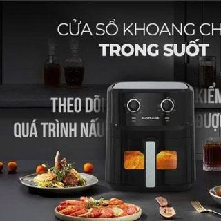 NỒI CHIÊN KHÔNG DẦU 6,5L SUNHOUSE SHD4030