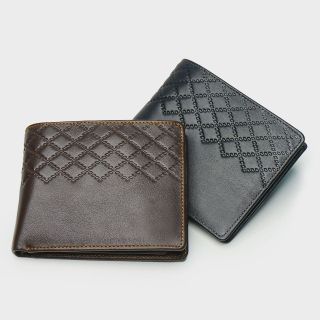 Bóp Ví Nam Da Bò Thật Dáng Ngang Cá Tính F113