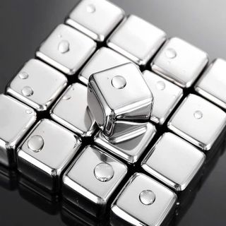 Đá lạnh vĩnh cửu INOX 304, Không Tan làm lạnh đồ uống nhưng không làm mất hương vị