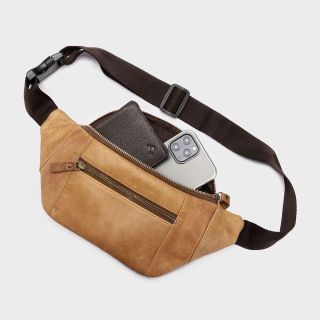 Túi Đeo Chéo Bụng Da Bò Thật Cao Cấp Thời Trang DB285