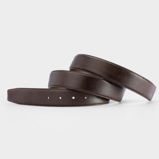 Dây Thắt Lưng Da Bò Trơn Đầu Khóa Kim M17