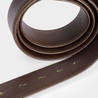 Dây Thắt Lưng Da Bò Trơn Đầu Khóa Kim M17