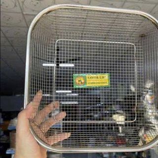 RỔ VUÔNG INOX 304 27x27CM