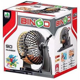 BỘ ĐỒ CHƠI LỒNG QUAY LÔ TÔ BINGO 90 SỐ