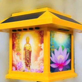 MÁY NIỆM PHẬT NĂNG LƯƠNG MẶT TRỜI CÓ ĐÈN