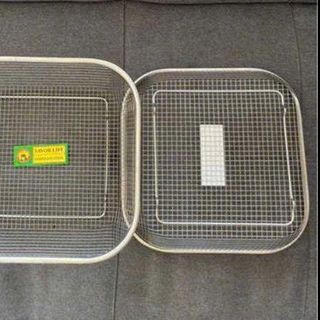 RỔ VUÔNG INOX 304 27x27CM