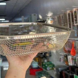 RỔ VUÔNG INOX 304 27x27CM