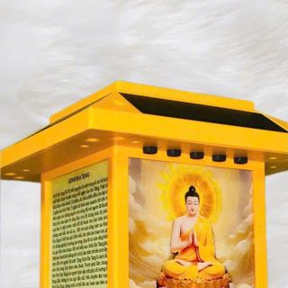 MÁY NIỆM PHẬT NĂNG LƯƠNG MẶT TRỜI CÓ ĐÈN