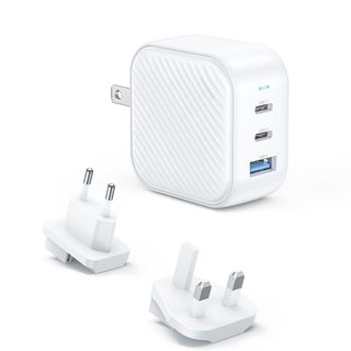 SẠC INNOSTYLE GAN MINICUBE 2C1A 65W (GỒM PHÍCH CẮM CHUYỂN ĐỔI UK/EU/AU) – IC65GWHT