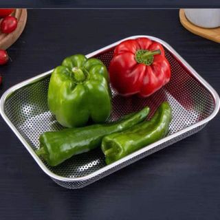 RỔ INOX 304 HÌNH CHỮ NHẬT MÃ 1351