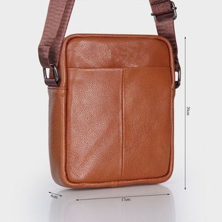Túi Đeo Chéo Da Bò Dáng Hộp Nhỏ Gọn DD06