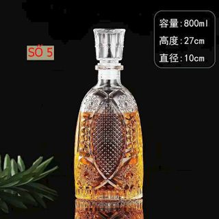 CHAI THỦY TINH ĐỰNG RƯỢU 800ML