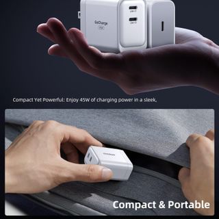 Sạc nhanh Innostyle 45W GoChargeDual USB-C Charger – IC45-2C