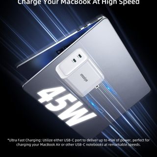 Sạc nhanh Innostyle 45W GoChargeDual USB-C Charger – IC45-2C