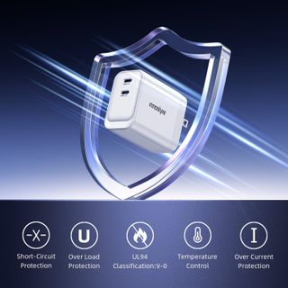 Sạc nhanh Innostyle 45W GoChargeDual USB-C Charger – IC45-2C