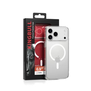 Ốp Lưng Magsafe Mipow Kingbull Tempered Glass Transparent iPhone 17 Series