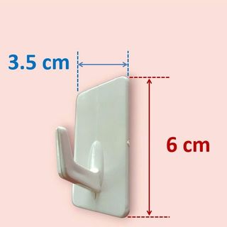 Móc treo dán tường siêu dính chịu lực HÒA HỢP 212 _ dán tường sơn nước, dán gạch men