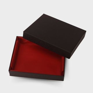 Hộp Ví Trơn Decal Đen Nhám